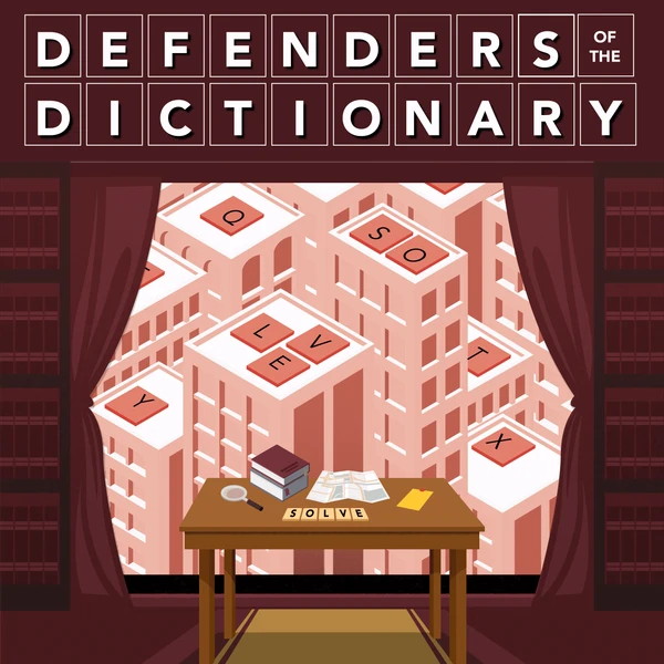 Cover image of Defenders of the Dictionary board game