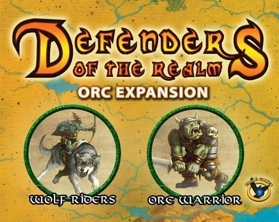 Cover image of Defenders of the Realm: Minions Expansion – Orcs board game