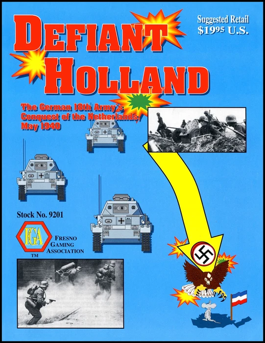 Cover image of Defiant Holland board game