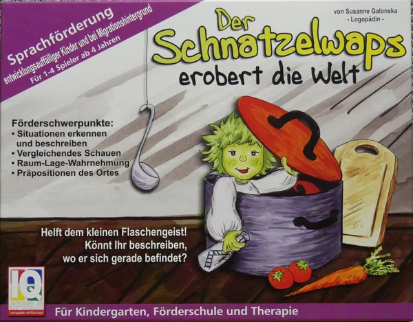 Cover image of Der Schnatzelwaps erobert die Welt board game