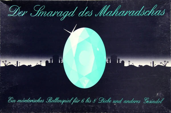 Cover image of Der Smaragd des Maharadschas board game