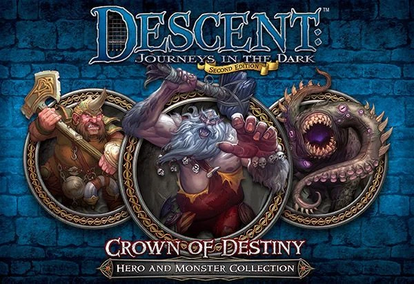 Cover image of Descent: Journeys in the Dark (Second Edition) – Crown of Destiny board game