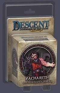 Cover image of Descent: Journeys in the Dark (Second Edition) – Zachareth Lieutenant Pack board game