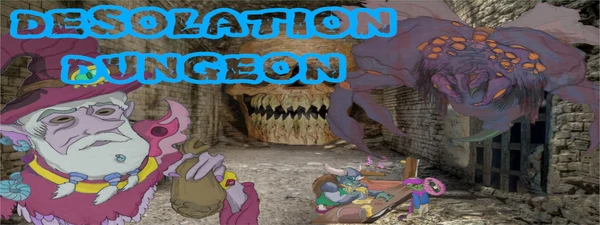 Cover image of Desolation Dungeon board game