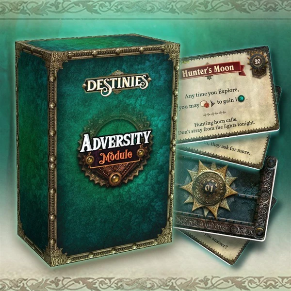Cover image of Destinies: Adversity Module board game