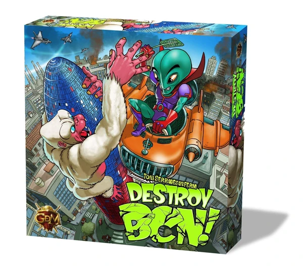Cover image of Destroy BCN! board game