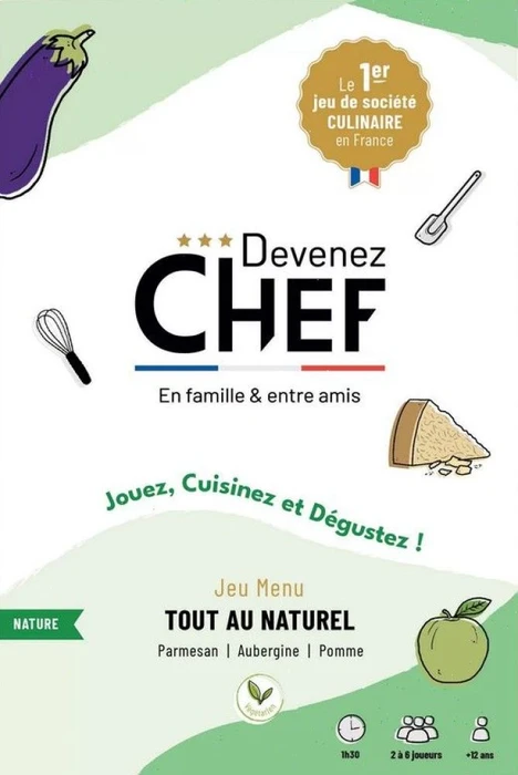 Cover image of Devenez Chef: Tout au naturel board game