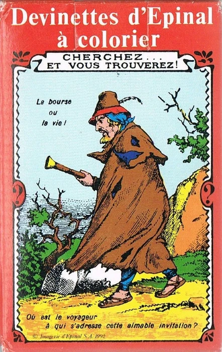 Cover image of Devinettes d'Epinal À Colorier board game