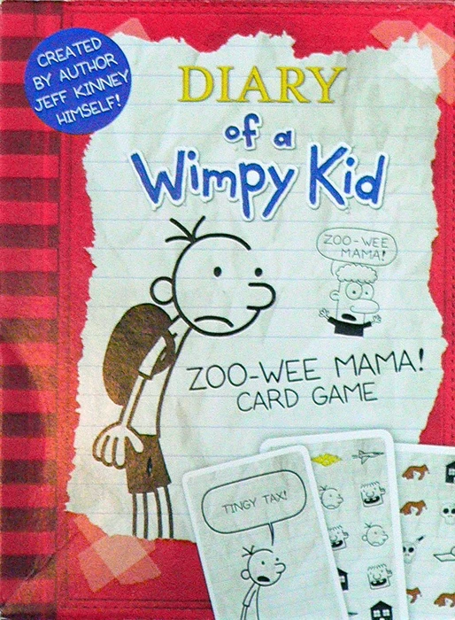 Cover image of Diary of a Wimpy Kid: Zoo-Wee Mama Card Game board game