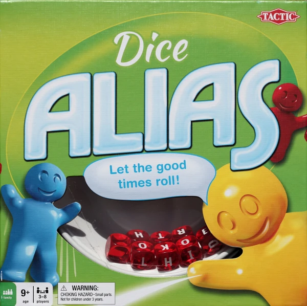 Cover image of Dice Alias board game