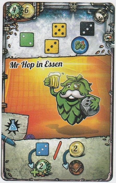 Cover image of Dice Brewing: Mr. Hop in Essen board game