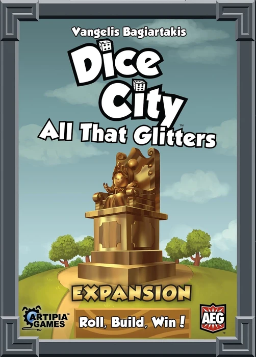 Cover image of Dice City: All That Glitters board game
