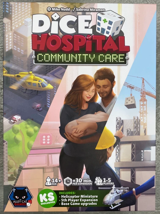 Cover image of Dice Hospital: Community Care (Kickstarter Edition) board game