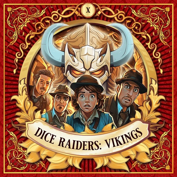 Cover image of Dice Raiders: Vikings board game