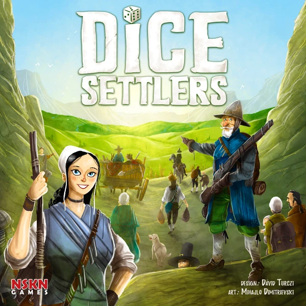 Cover image of Dice Settlers board game