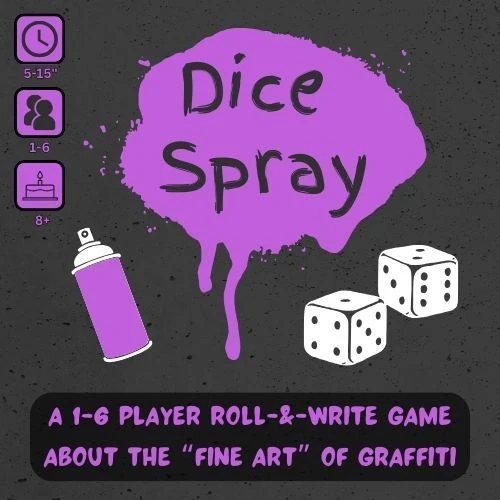 Cover image of Dice Spray board game