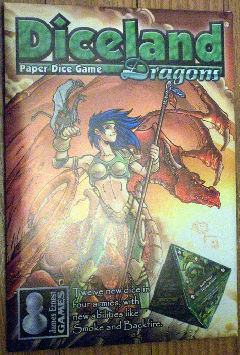 Cover image of Diceland: Dragons board game