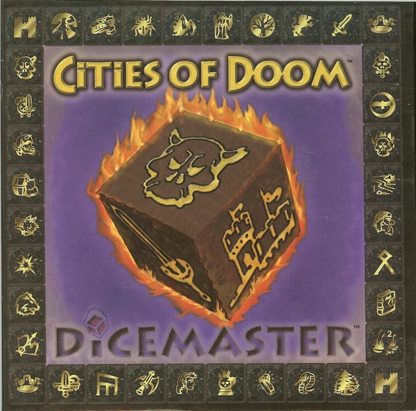 Cover image of Dicemaster: Cities of Doom board game