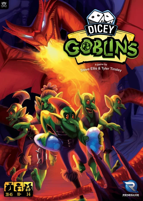 Cover image of Dicey Goblins board game