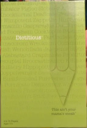Cover image of Dictitious board game