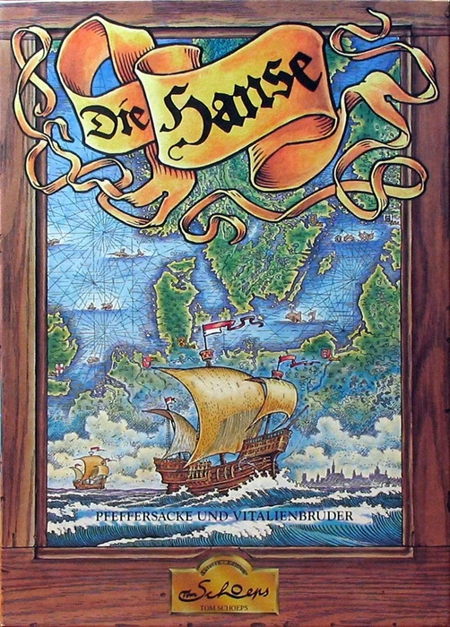 Cover image of Die Hanse board game