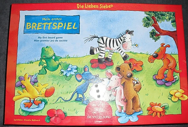 Cover image of Die Lieben Sieben: Mein erstes Brettspiel board game
