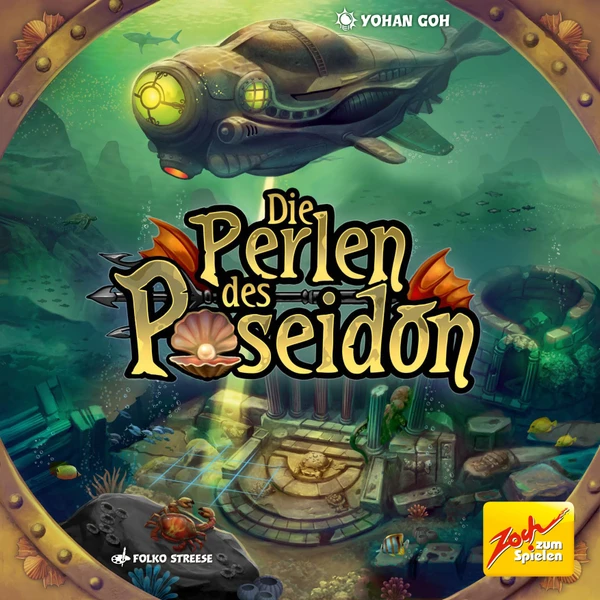 Cover image of Die Perlen des Poseidon board game
