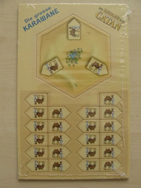 Cover image of Die Siedler von Catan: Die große Karawane board game