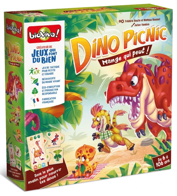Cover image of Dino picnic board game