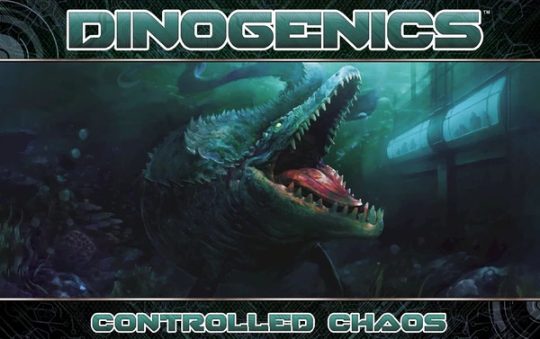 Cover image of DinoGenics: Controlled Chaos board game