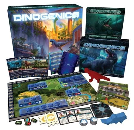 Cover image of DinoGenics: Park Manager Edition board game