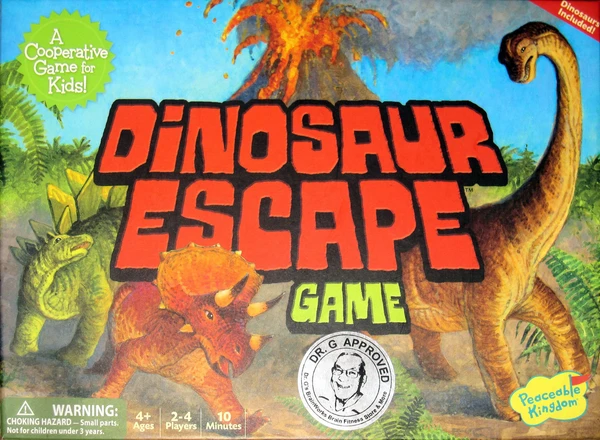 Cover image of Dinosaur Escape board game
