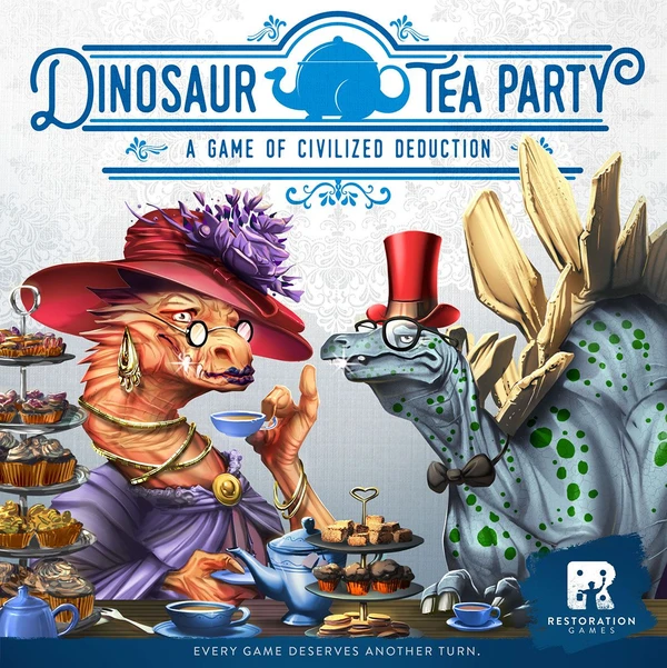 Cover image of Dinosaur Tea Party board game