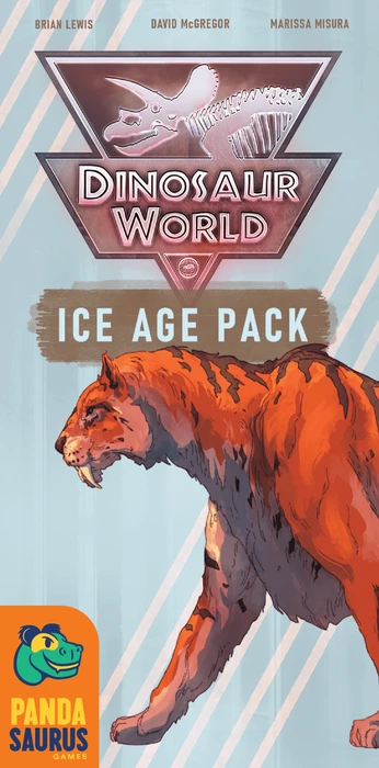 Cover image of Dinosaur World: Ice Age Pack board game