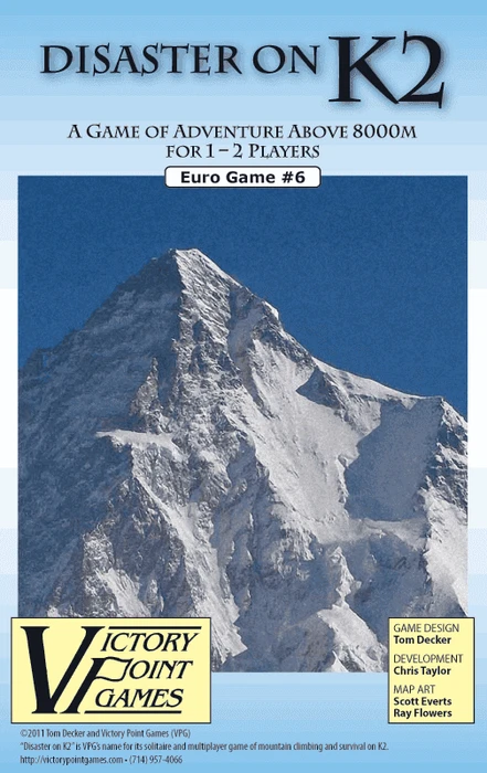Cover image of Disaster on K2 board game