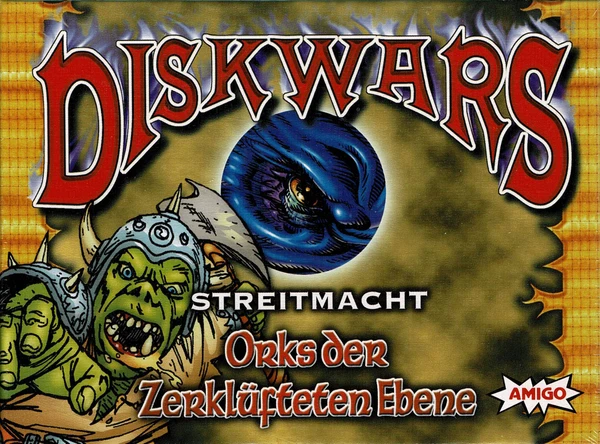Cover image of Diskwars: Orcs of The Broken Plain board game