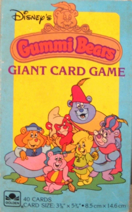 Cover image of Disney's Gummi Bears Giant Card Game board game