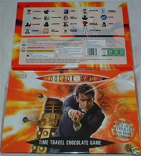 Cover image of Doctor Who: The Time Travelling Chocolate Game board game