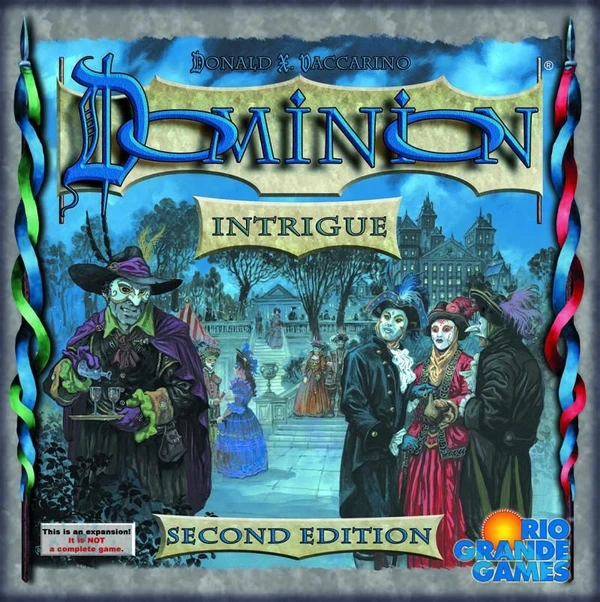 Cover image of Dominion: Intrigue (Second Edition) board game