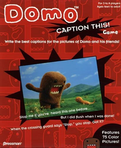 Cover image of Domo Caption This! Game board game