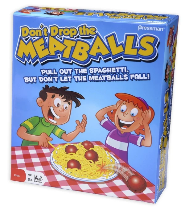 Cover image of Don't Drop the Meatballs board game