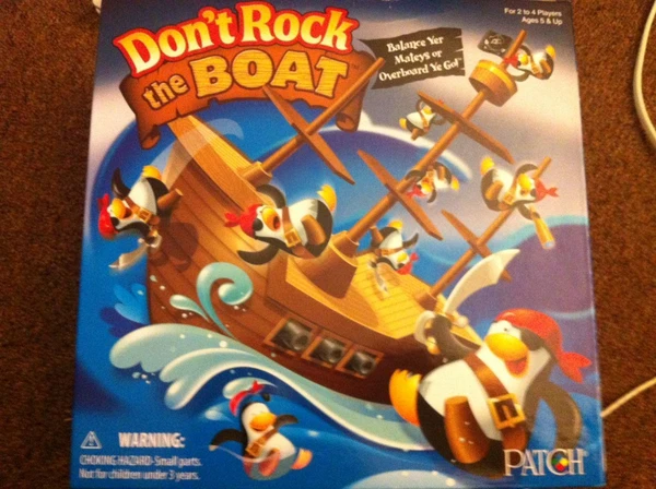 Cover image of Don't Rock the Boat board game
