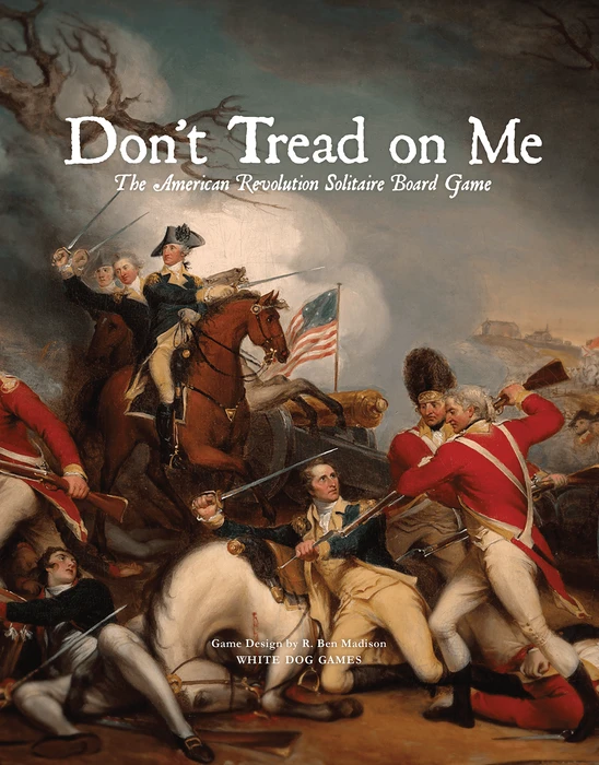 Cover image of Don't Tread on Me: The American Revolution Solitaire Board Game board game