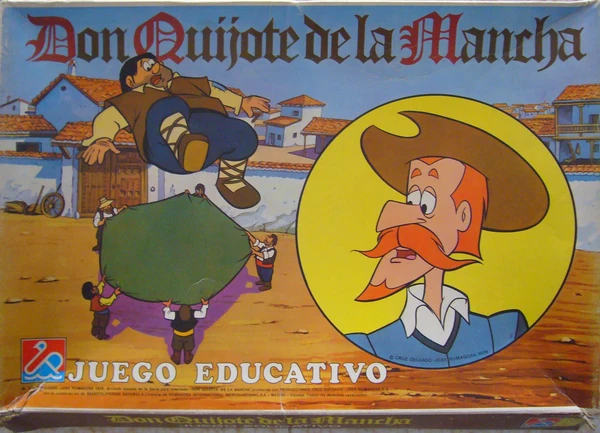 Cover image of Don Quijote de la Mancha board game