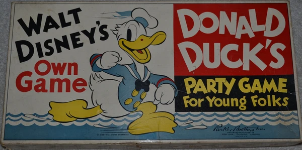 Cover image of Donald Duck's Party Game for Young Folks board game