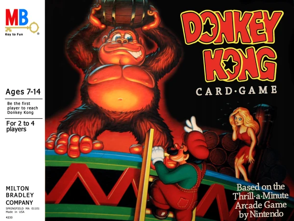 Cover image of Donkey Kong Card Game board game