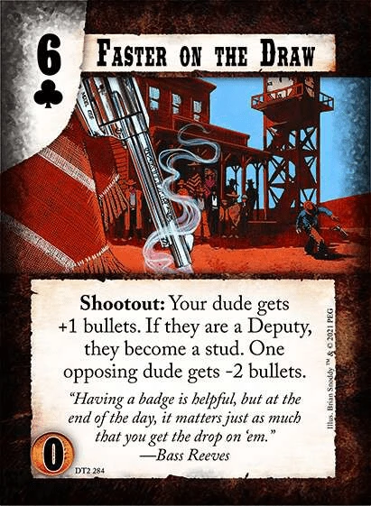 Cover image of Doomtown: Faster on the Draw Promo Card board game