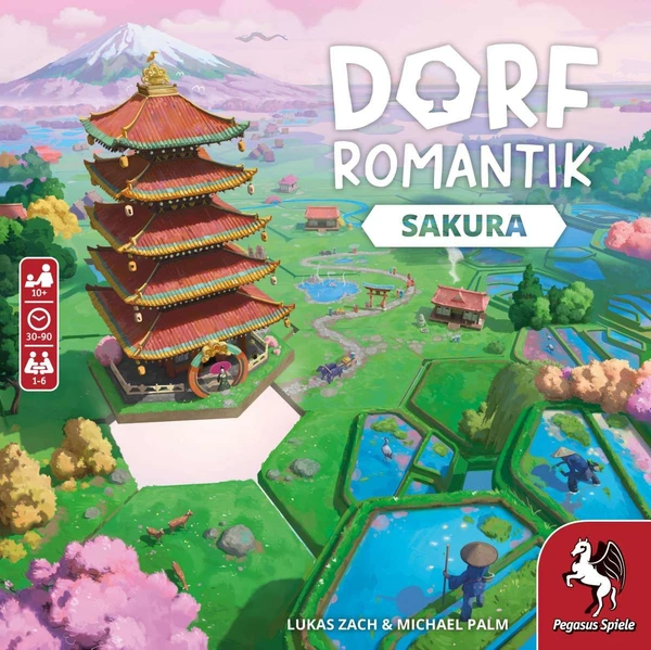 Cover image of Dorfromantik: Sakura board game