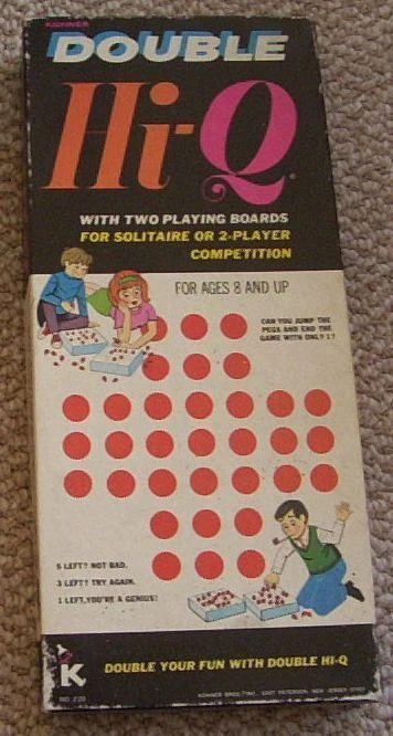 Cover image of Double Hi-Q board game