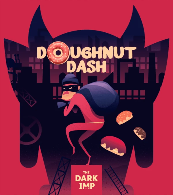 Cover image of Doughnut Dash board game